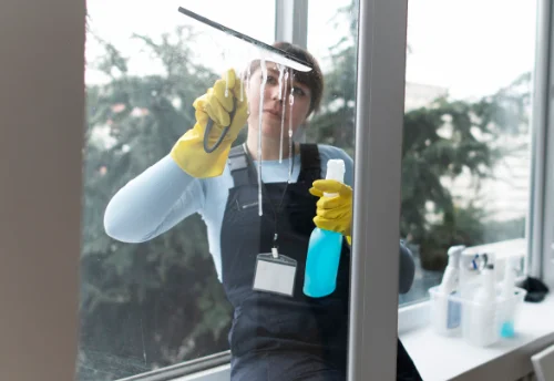 Nettoyage de vitres intérieures et extérieures à Duranus